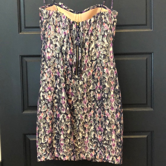 🥳HP🥳 Elie Tahari Metallic Cocktail Dress - Picture 6 of 8